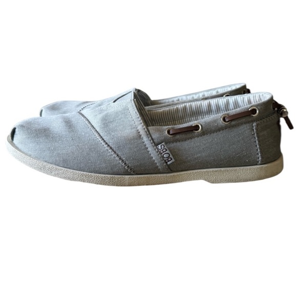 BOBS by SKETCHERS blue with leather trim ladies US size 9 good condition - Picture 1 of 7